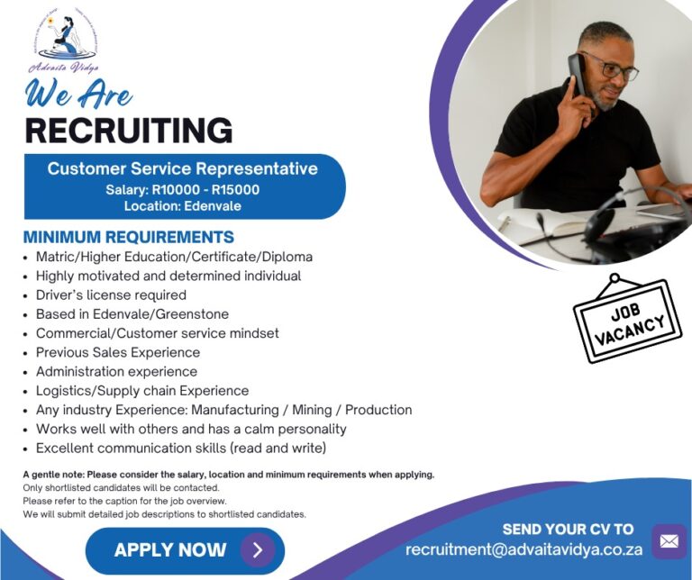 Customer Service Representative